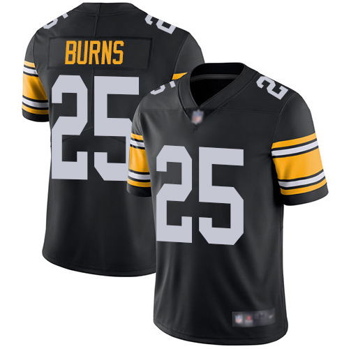 Men Pittsburgh Steelers Football #25 Limited Black Artie Burns Alternate Vapor Untouchable Nike NFL Jersey->pittsburgh steelers->NFL Jersey